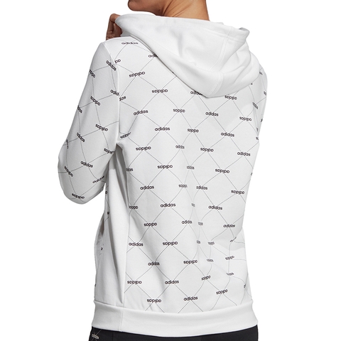 nike hoodie with nike logo all over